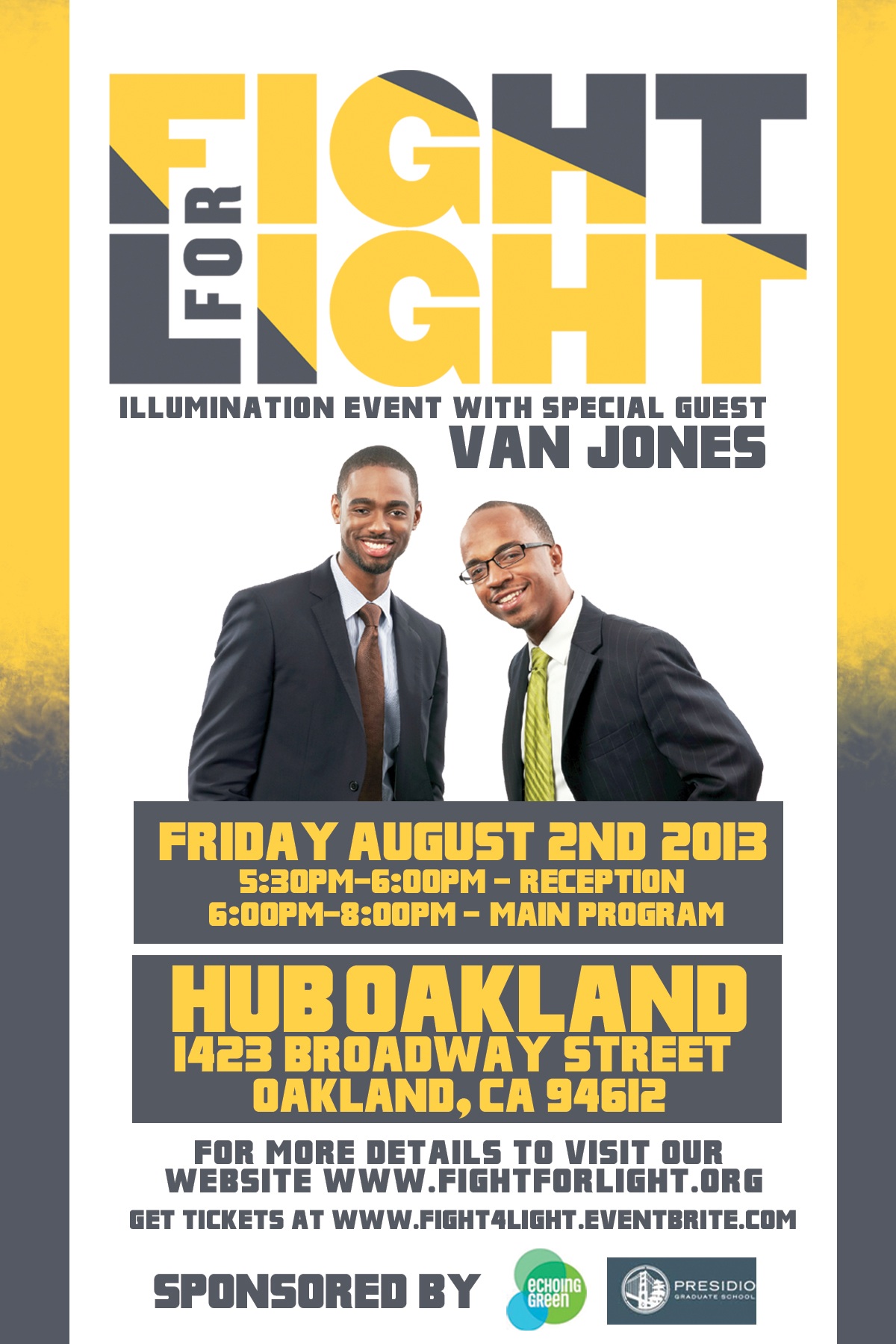 Two Young Morehouse Men Hosting Fundraising Event with Special Guest Van Jones on Friday, August 2nd