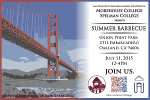 The Annual Bay Area Spelman Morehouse Summer BBQ – July 11th