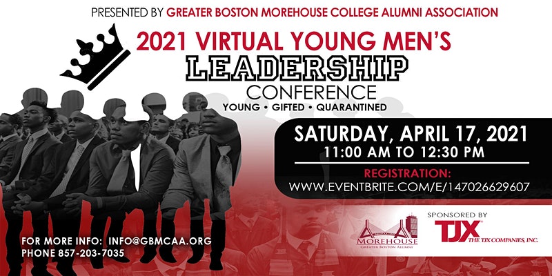 Virtual Young Men’s Leadership Conference by Greater Boston Morehouse College Alumni Association